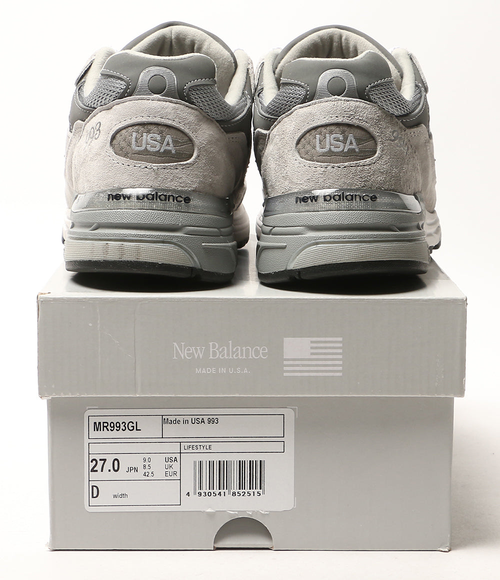 美品 new balance スニーカー MR993GL Made in USA 993 メンズ SIZE 27cm ニューバランス