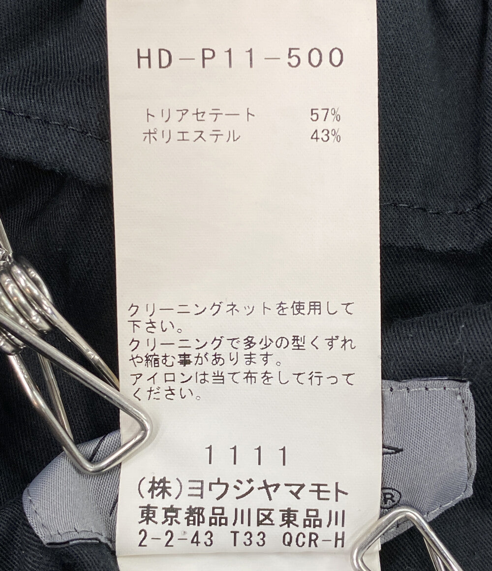 YOHJI YAMAMOTO パンツ HD-P11-500 レディース SIZE 3 ヨウジヤマモト