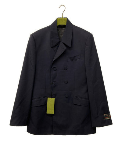 GUCCI テーラードジャケット ダブルブレスト 736770 メンズ SIZE 50 グッチ