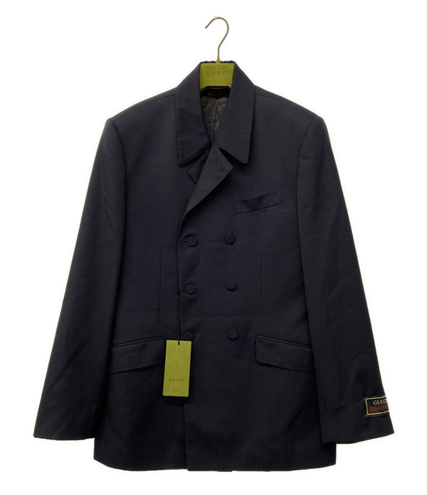 GUCCI テーラードジャケット ダブルブレスト 736770 メンズ SIZE 50 グッチ