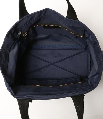 MARC JACOBS トートバッグ マザーズバッグ ナイロン ネイビー レディース マークジェイコブス