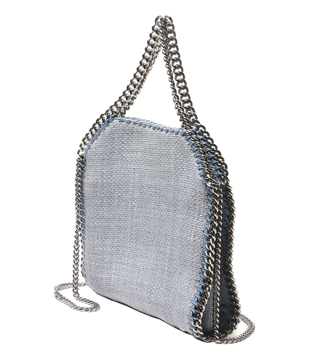 STELLA McCARTNEY ショルダーバッグ フェラベラ ピケ ブルー レディース ステラマッカートニー