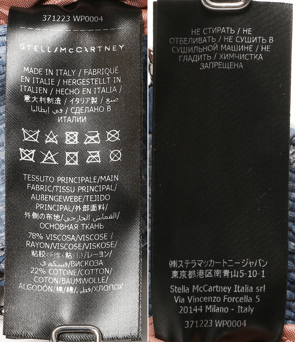 STELLA McCARTNEY ショルダーバッグ フェラベラ ピケ ブルー レディース ステラマッカートニー