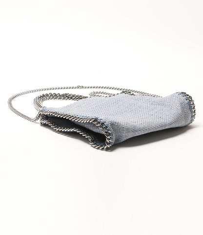 STELLA McCARTNEY ショルダーバッグ フェラベラ ピケ ブルー レディース ステラマッカートニー