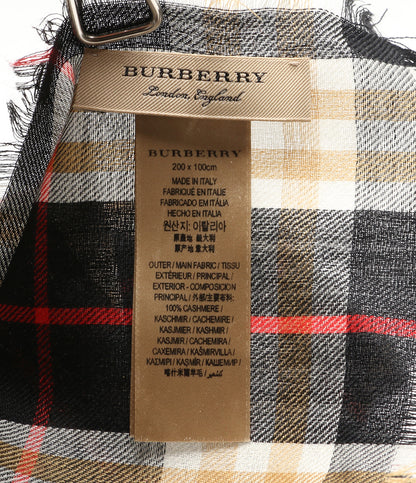 バーバリー  薄手ストール カシミヤ100％       レディース   BURBERRY