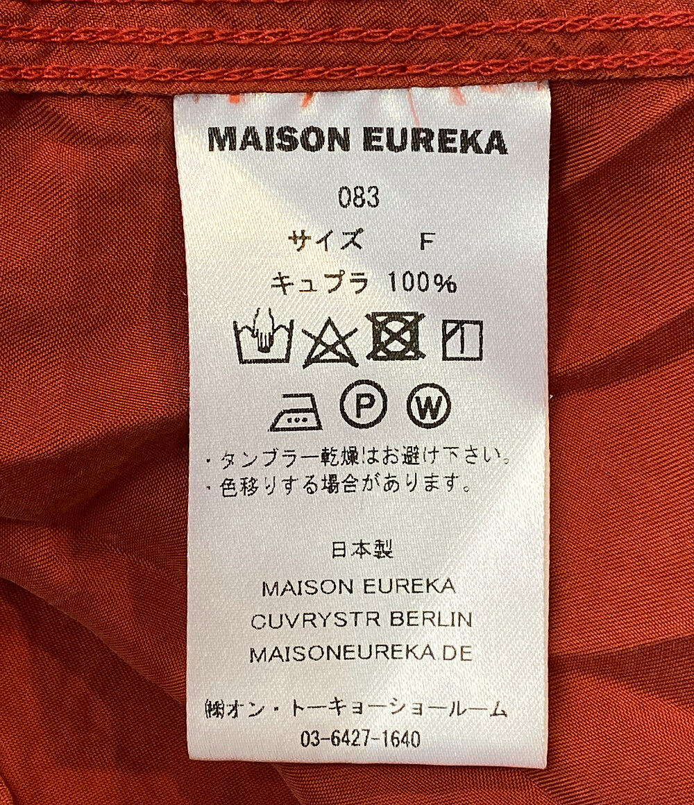 MAISON EUREKA メゾンエウレカ ロングシャツワンピース レディース SIZE F