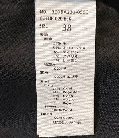 エンフォルド  チェスターコート チェック 切替     300BA230-0550 レディース SIZE 38  ENFOLD