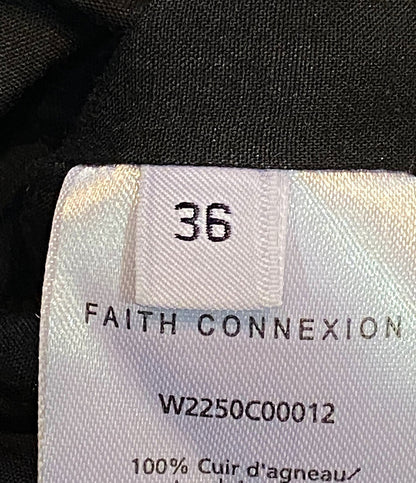 フェイスコネクション  ライダースジャケット ドロップショルダージャケット     W2250C00012 レディース SIZE 36  FAITH CONNEXION