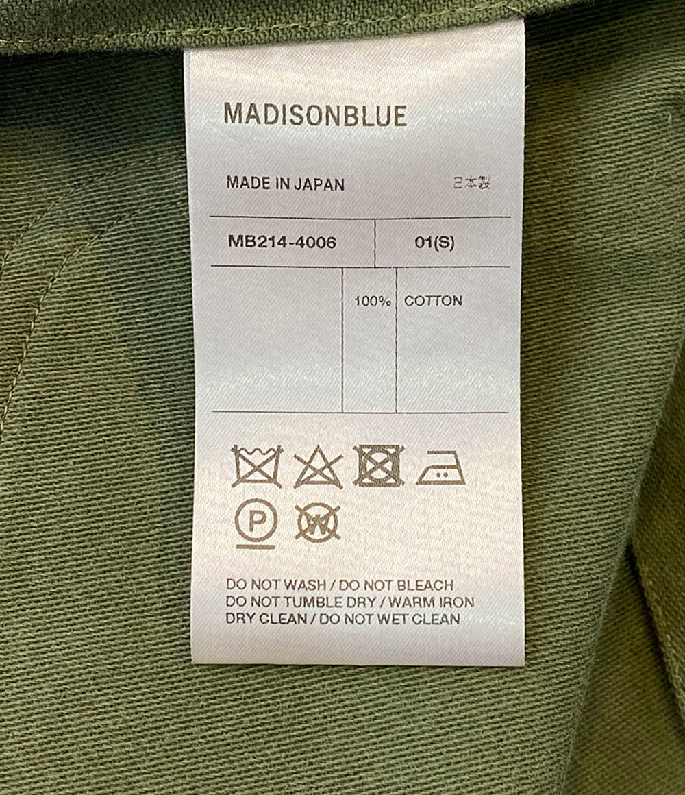 マディソンブルー ミリタリーシャツ 2021ss    MB2144006 レディース SIZE 01  MADISON BLUE