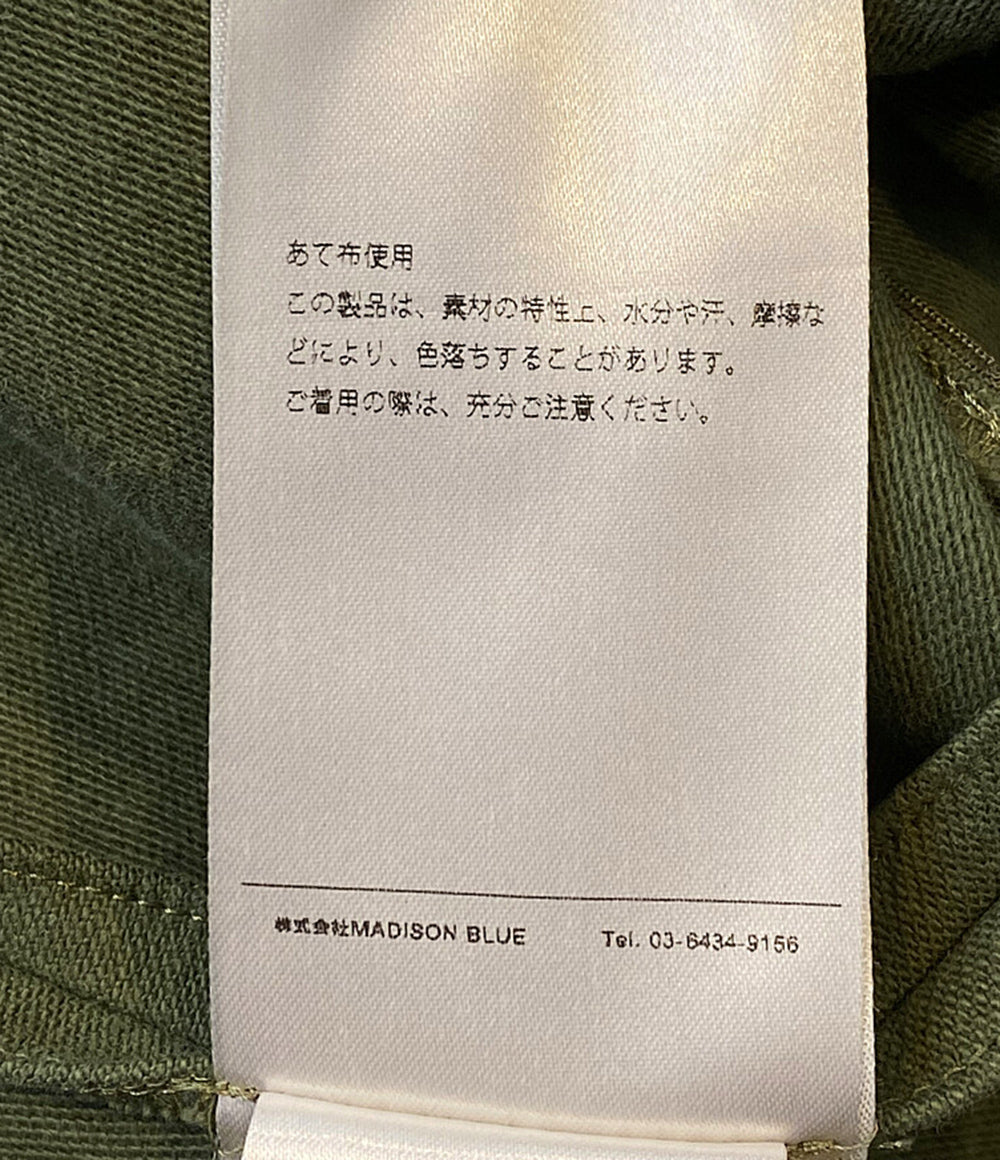 マディソンブルー ミリタリーシャツ 2021ss    MB2144006 レディース SIZE 01  MADISON BLUE