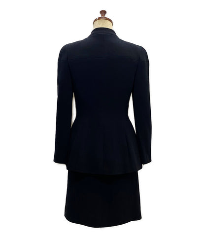 シャネル セットアップ ノーカラージャケット スカート パールボタン P09162W02362 レディース SIZE 38 CHANEL