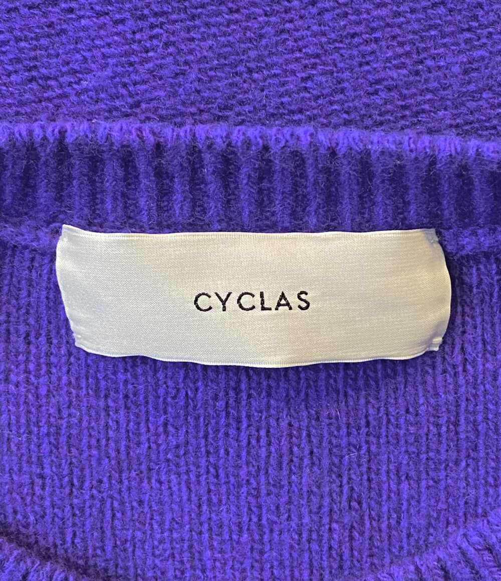 シクラス 長袖ニット ウールカシミヤ混     1-02-05-0036 レディース SIZE XS  CYCLAS