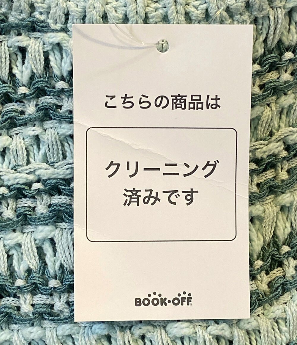 バトナ― ローゲージニット ざっくり編み LOW GAUGE MIXYARN CREW NECK シルク混 BN-22SL-018 レディース SIZE 1 BATOBER