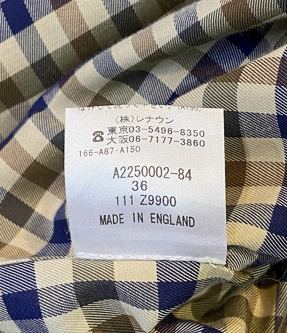 アクアスキュータム  トレンチコート カモフラージュ柄     A2250002-84 レディース SIZE 36  Aquascutum