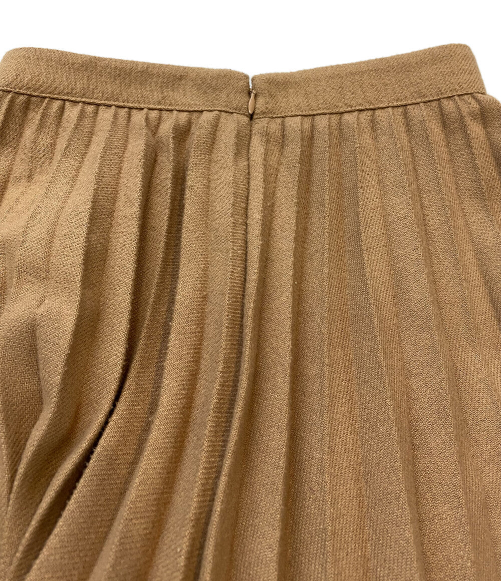 CLANE プリーツ切替スカート イレギュラーヘム ロング 19109-6071 レディース SIZE - クラネ