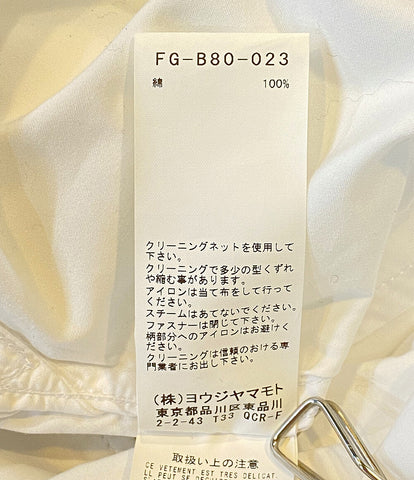 ヨウジヤマモト  ジップアップパーカー collections シャツパーカー プリント 羽織     FG-B80-023 レディース SIZE 2  YOHJI YAMAMOTO