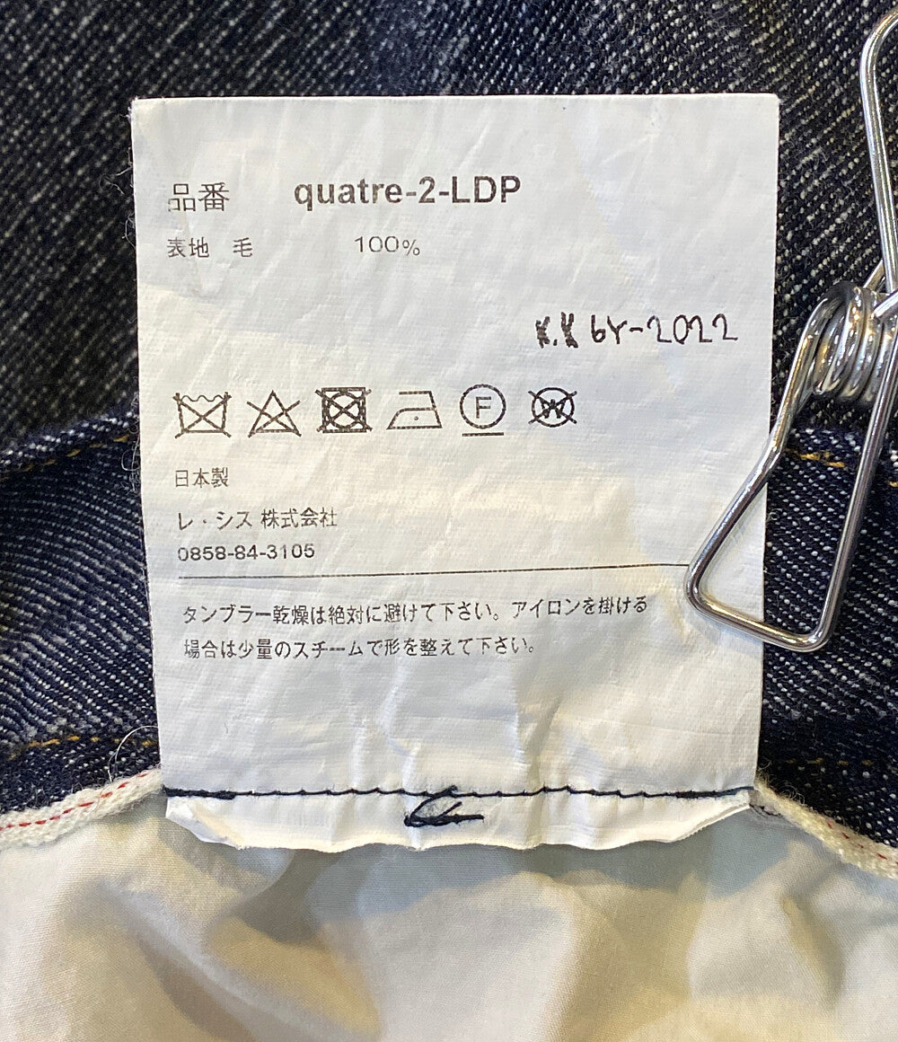 レ シス デニムパンツ ウール     quatre-2-LDP メンズ SIZE 2  LES SIX