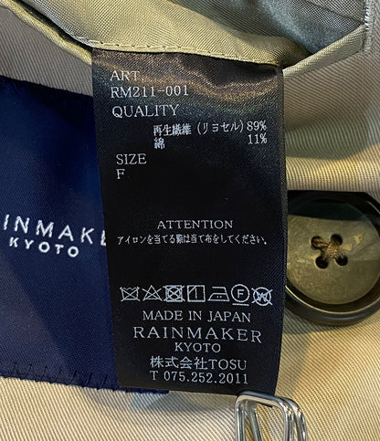 レインメーカートレンチコート ベージュ     RM211-001 メンズ SIZE F  rainmaker