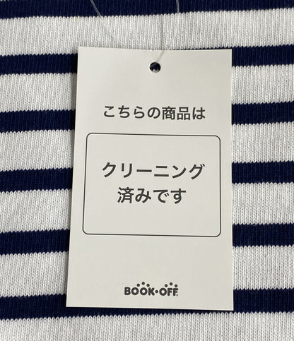 セントジェームス  長袖Ｔシャツ ネイビー ストライプ      レディース SIZE SM  SAINT JAMES