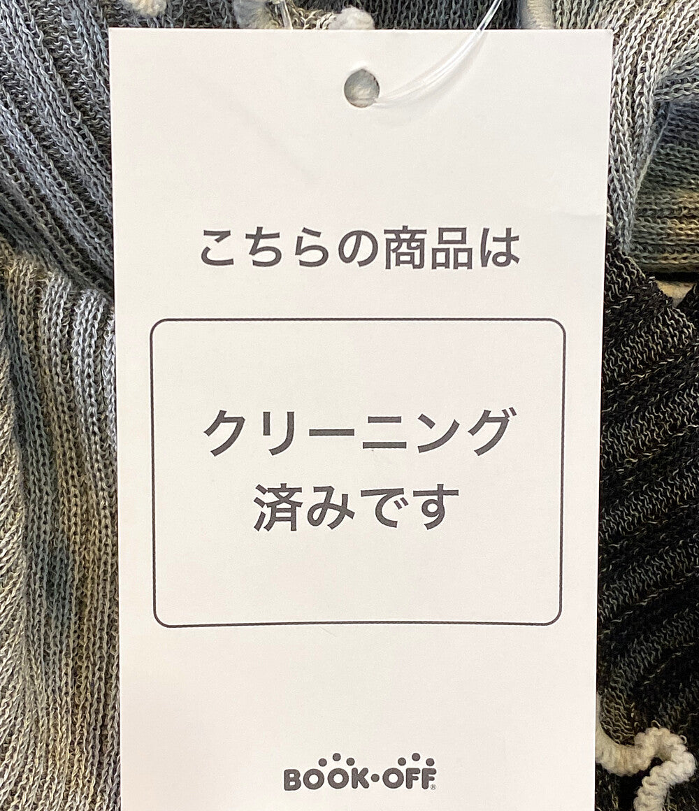 トゥードゥー コトハヨコザワ ノースリーブワンピース ブラック グレー     TD20S-KN レディース SIZE -  todo kotoha yokozawa