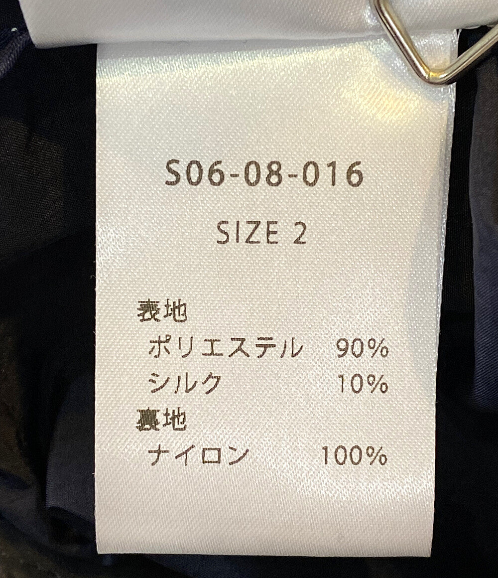 シックスバイワンコペンハーゲン ロングコート ブラック     S06-08-016 レディース SIZE 2  6×1 Copenhagen