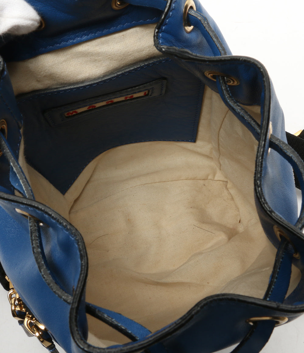 MARNI リュック ブルー レディース SIZE - マルニ