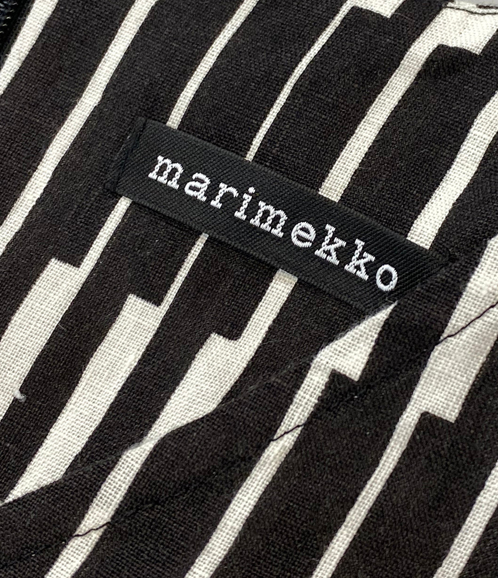 マリメッコ 美品 リネン ワンピース VIVEKAMINI      レディース SIZE 34  marimekko