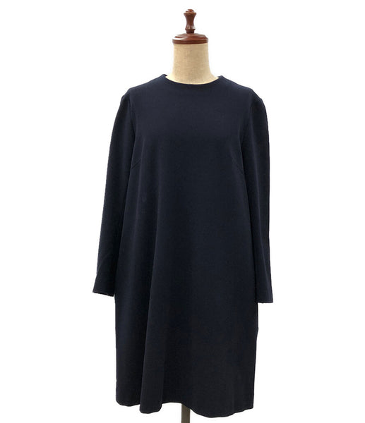 ENFOLD ワンピース ネイビー レディース SIZE 36 エンフォルド