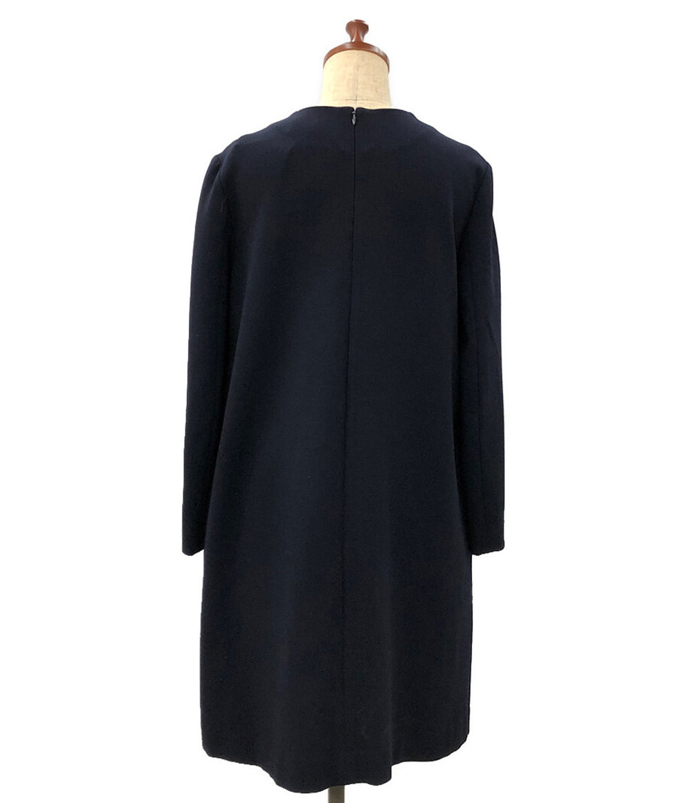 ENFOLD ワンピース ネイビー レディース SIZE 36 エンフォルド