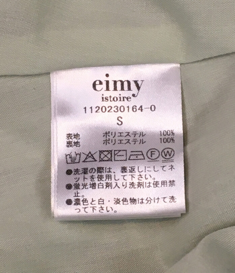 エイミーイストワール 半袖ワンピース ミントグリーン レトロドット      レディース SIZE S  eimy istoire