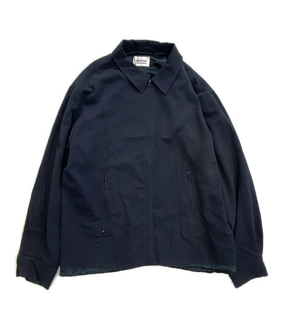 クオン ジップアップジャケット Crepe ZipUp Jacket ネイビー     2101-JK0203 メンズ SIZE L  KUON