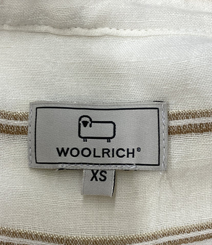 ウールリッチ  半袖シャツ ストライプ     WWSI0114 レディース SIZE XS  WOOLRICH