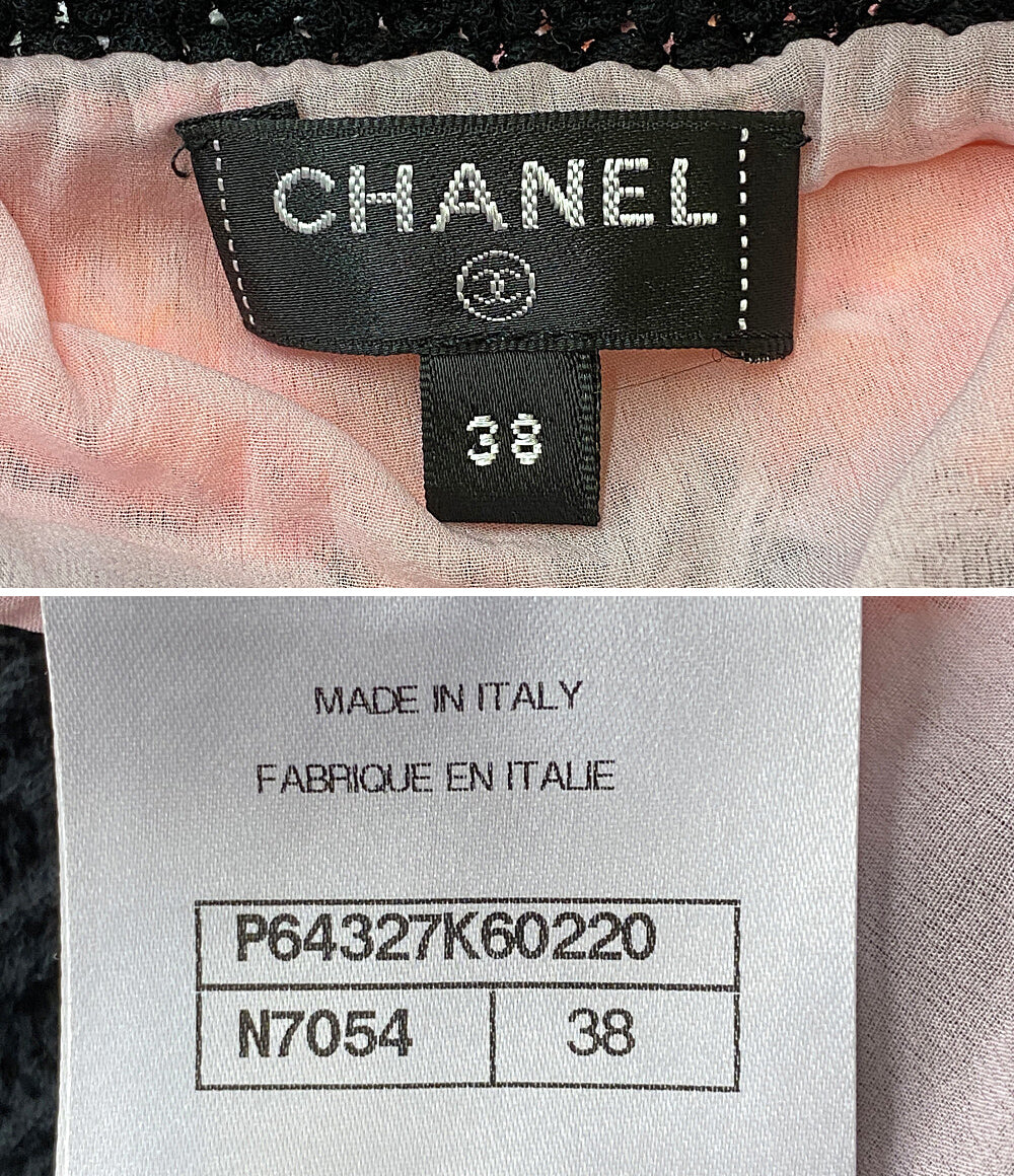 シャネル 美品 ノースリーブワンピース 22SS    P64327  レディース SIZE 38  CHANEL