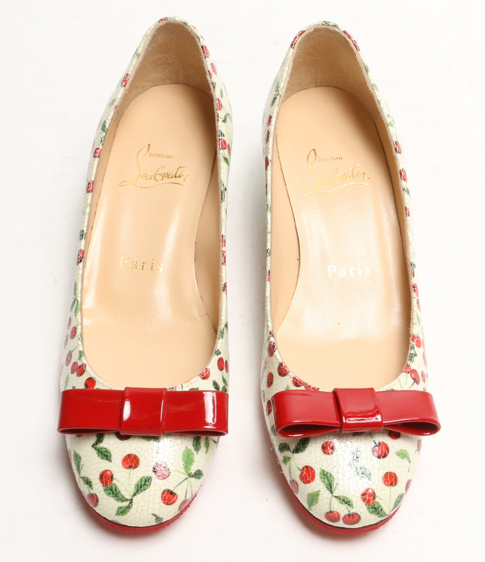 クリスチャンルブタン  パンプス チェリー      レディース SIZE 34  Christian Louboutin