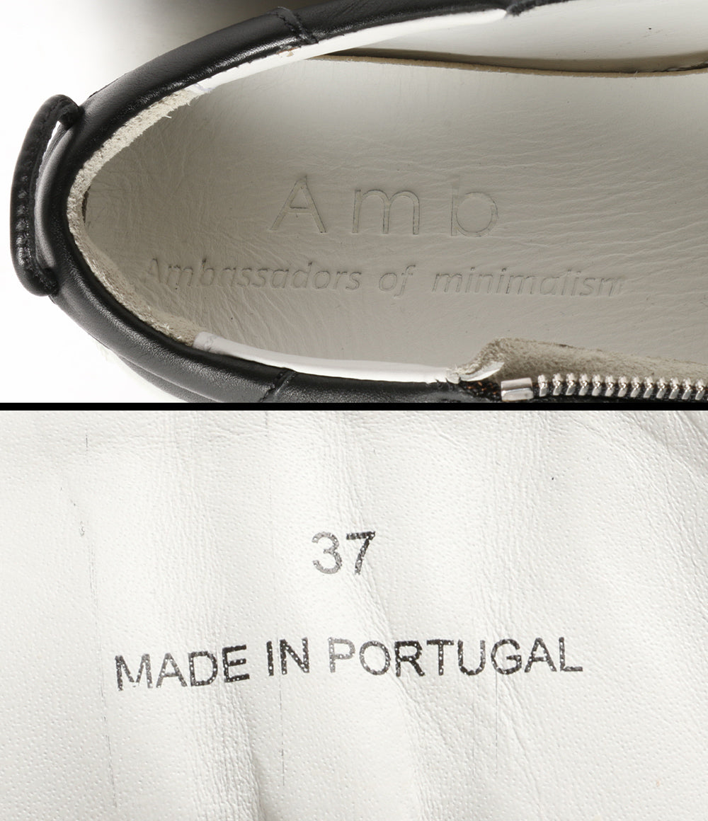 Amb エーエムビー スニーカー ブラック 替インソールあり レディース SIZE 37
