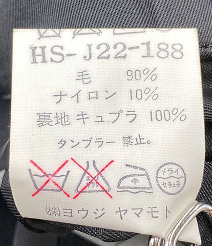 ヨウジヤマモトプールオム  テーラードジャケット vintage 金刺 92AW     HS-J22-188 メンズ SIZE M  YOHJI YAMAMOTO POUR HOMME