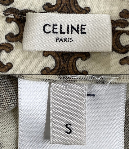 セリーヌ  トリオンフモノグラムプリントワンピース 23SS     レディース SIZE S  CELINE