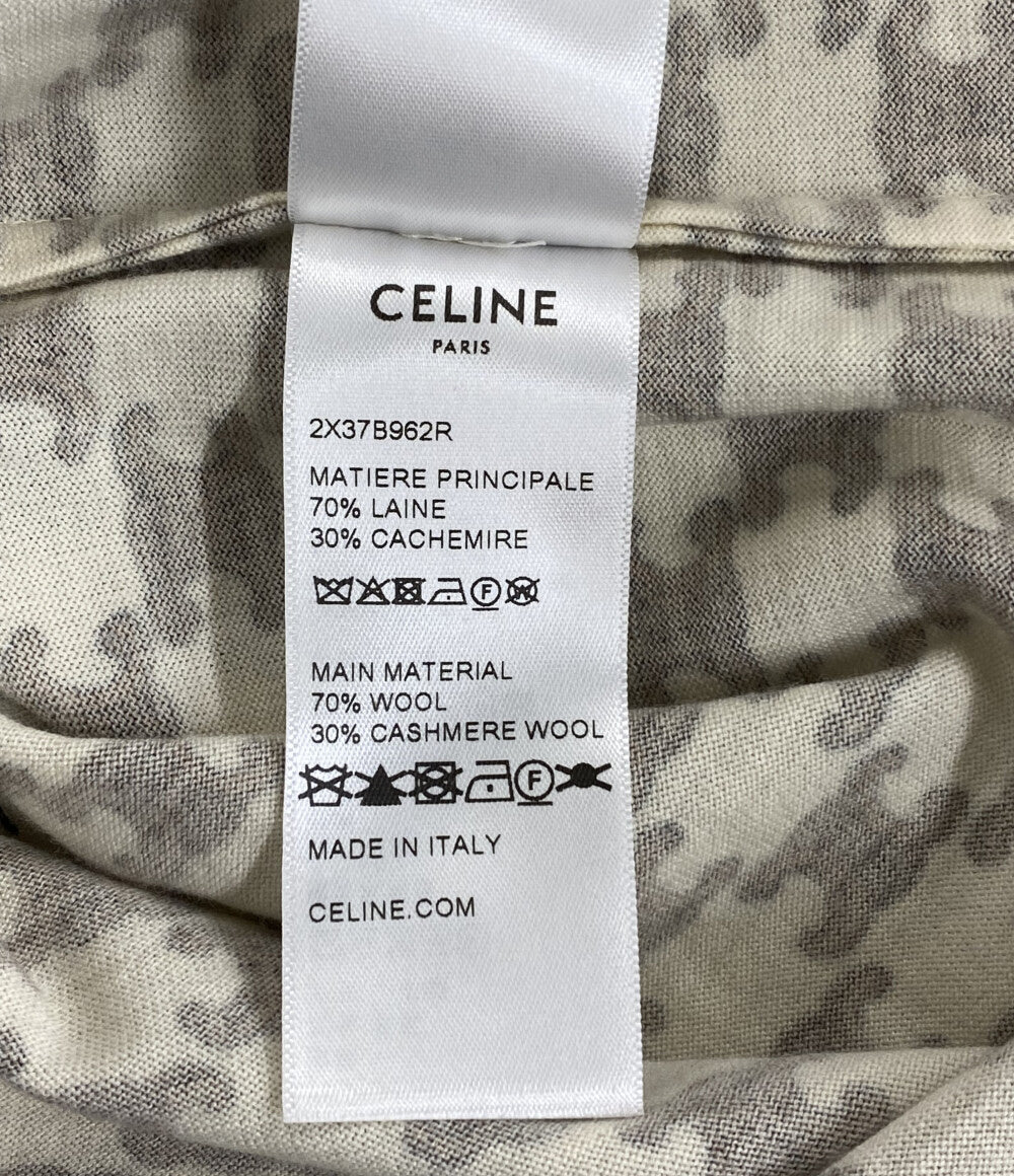 セリーヌ  トリオンフモノグラムプリントワンピース 23SS     レディース SIZE S  CELINE