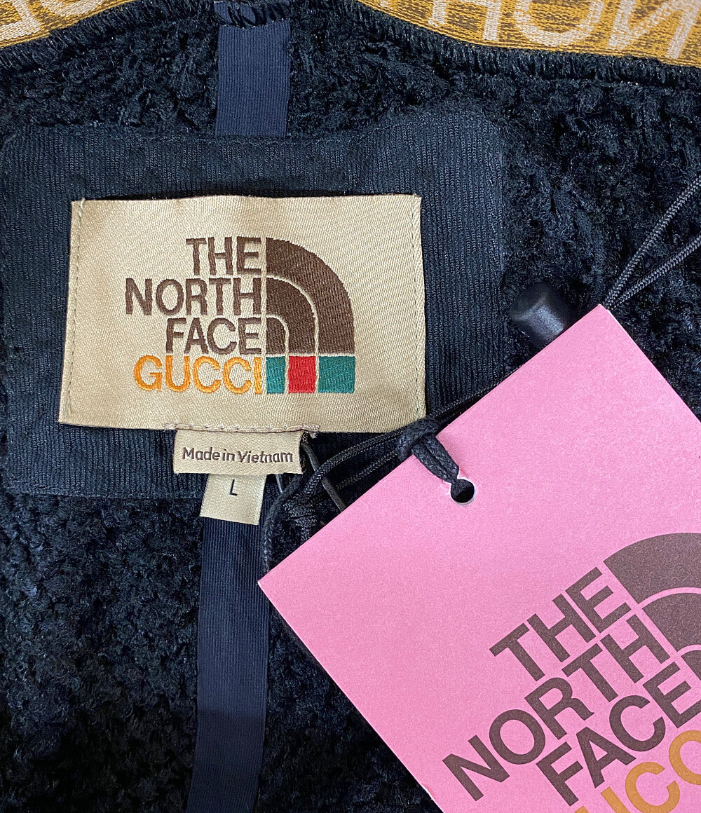 ザノースフェイス 美品 グッチ トレッキングロングパンツ ブラック     663910  メンズ SIZE L  THE NORTH FACE x GUCCI