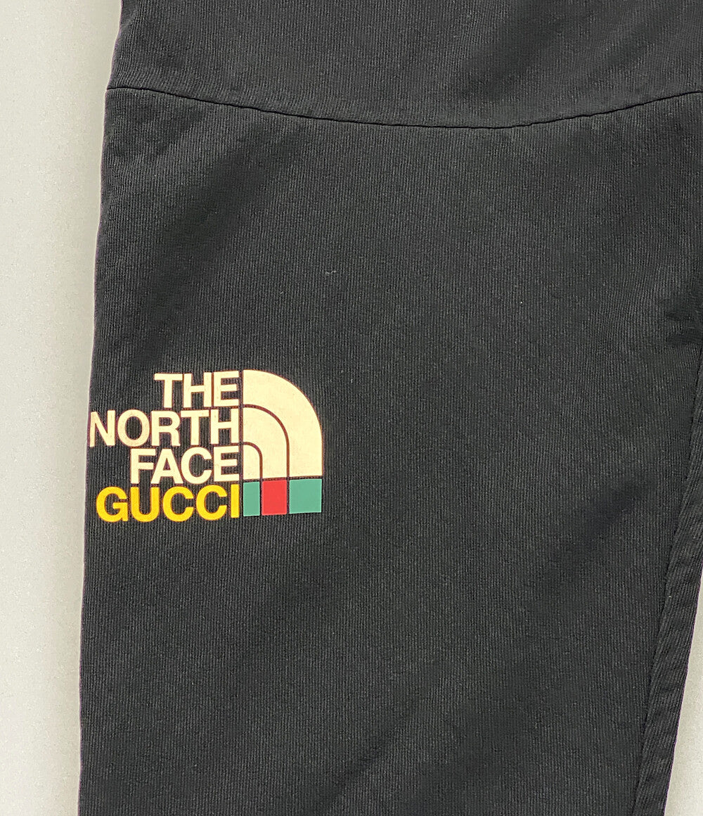 ザノースフェイス 美品 グッチ トレッキングロングパンツ ブラック     663910  メンズ SIZE L  THE NORTH FACE x GUCCI