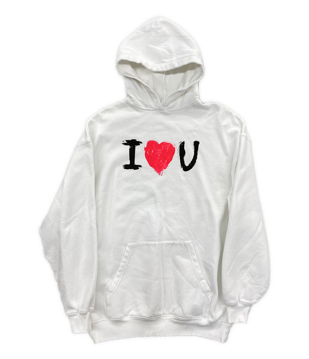 BALENCIAGA パーカー I LOVE U 21ss レディース SIZE XS バレンシアガ