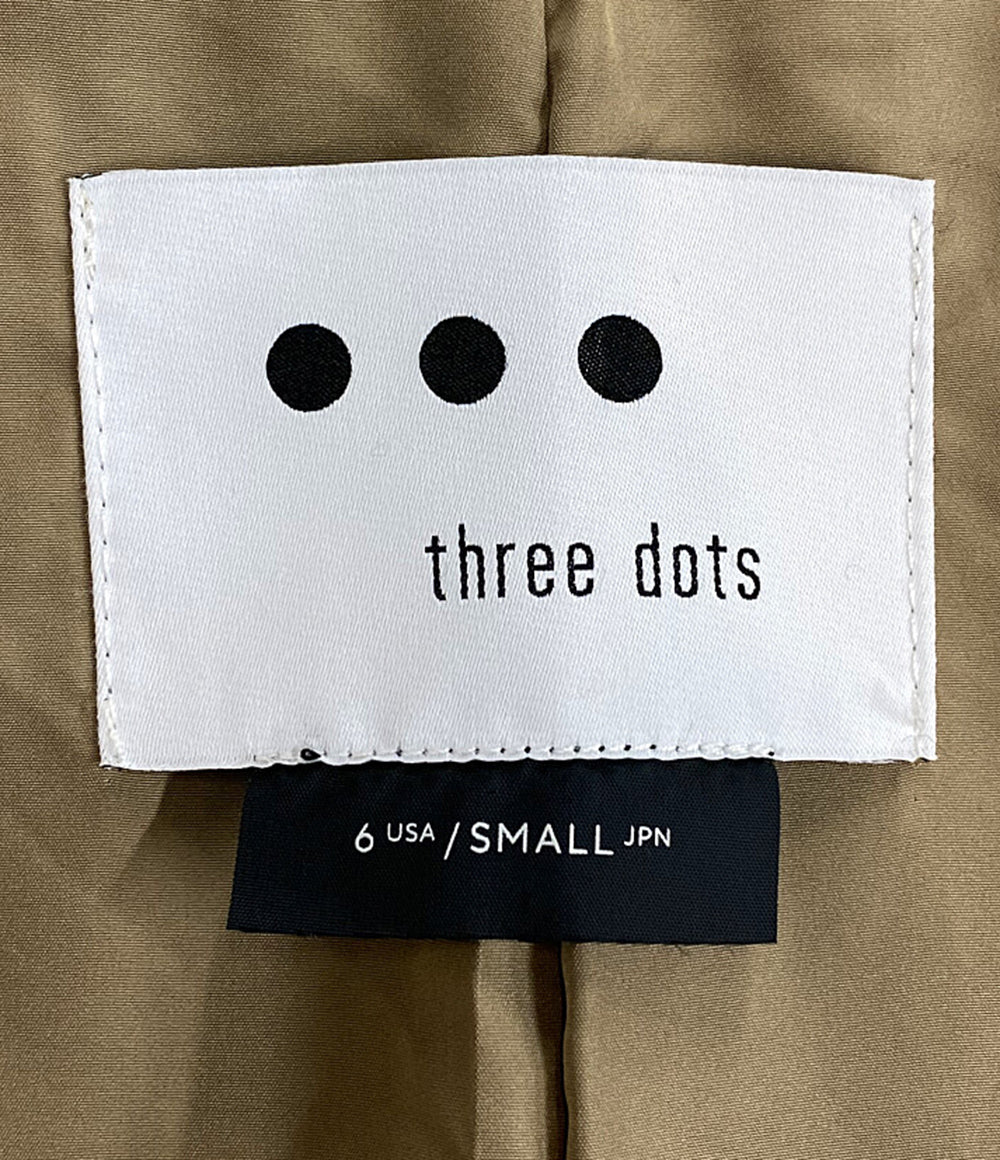 スリードッツ  ボアコート プードル ダッフル      レディース SIZE S  Three dots