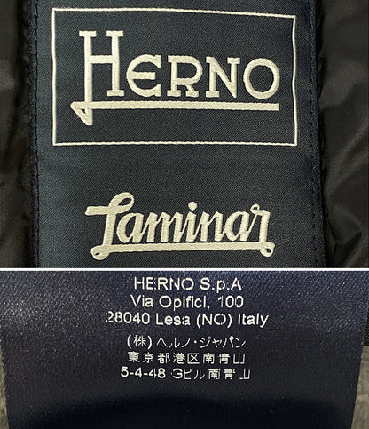 ヘルノ  ステンカラーコート フライフロント      メンズ SIZE 46  HERNO