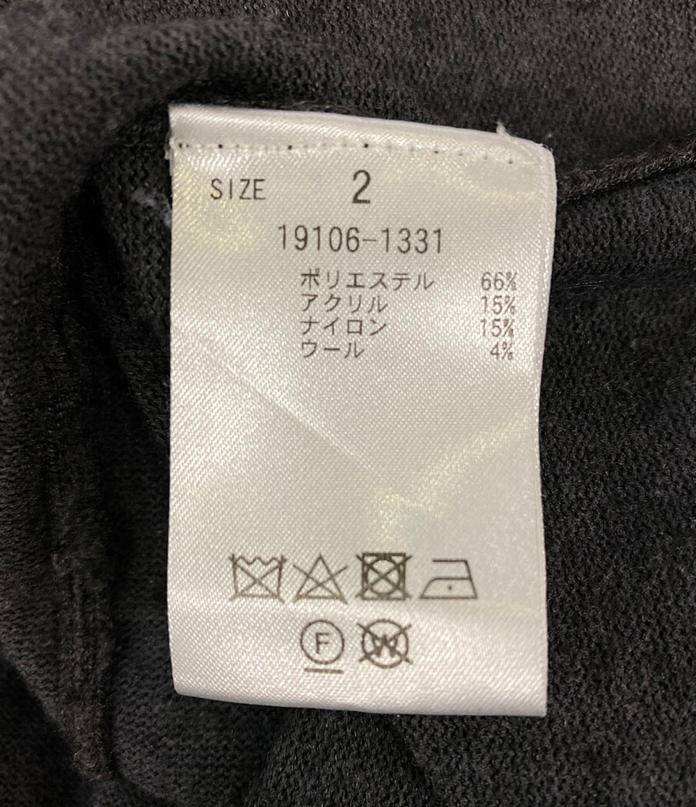 CLANE 長袖ワンピース グレー 19106-1331 レディース SIZE 2 クラネ