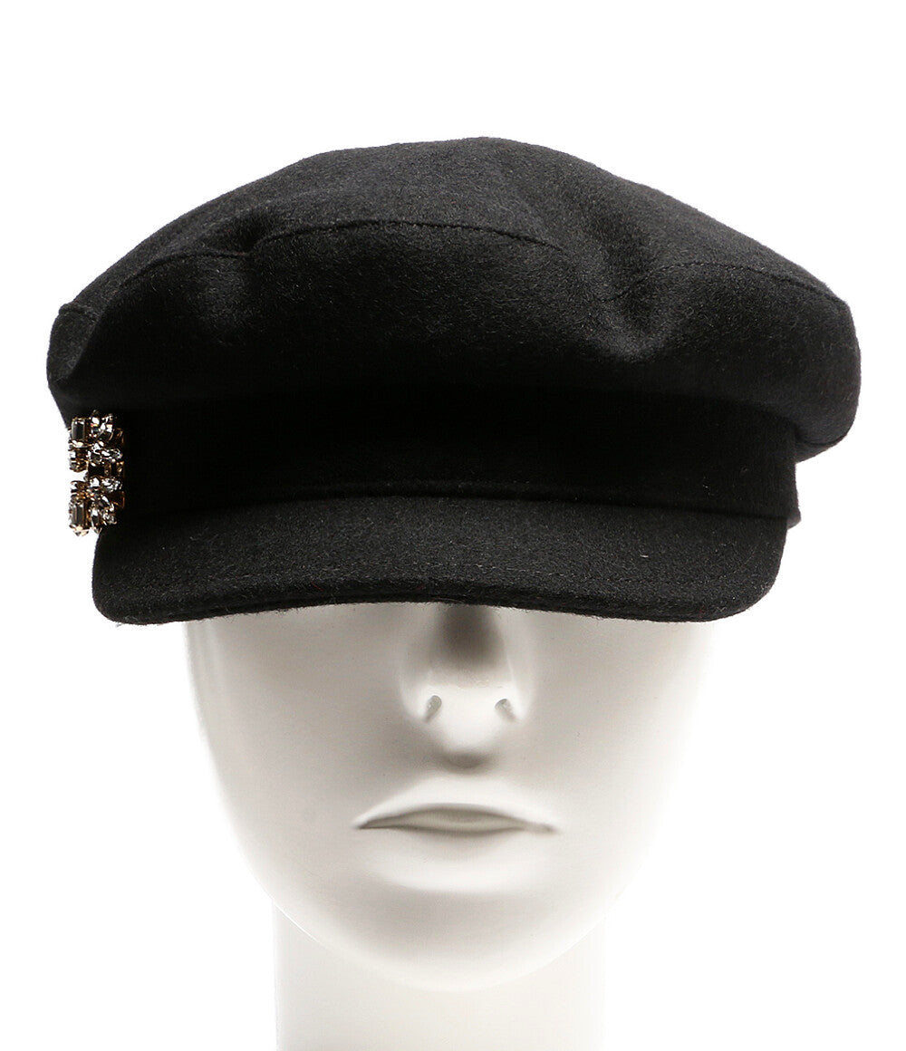 roger vivier キャスケット ハンチング ワークキャップ REWH0140100580 レディース SIZE Ｌ ロジェヴィヴィエ