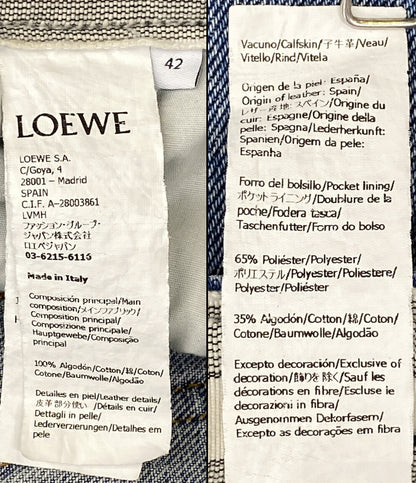 ロエベ  デニムパンツ ドローストリングジーンズ      レディース SIZE 42  LOEWE