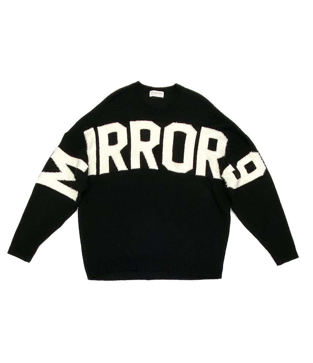 ミラーナイン 長袖ロゴニット      レディース SIZE L  MIRROR9