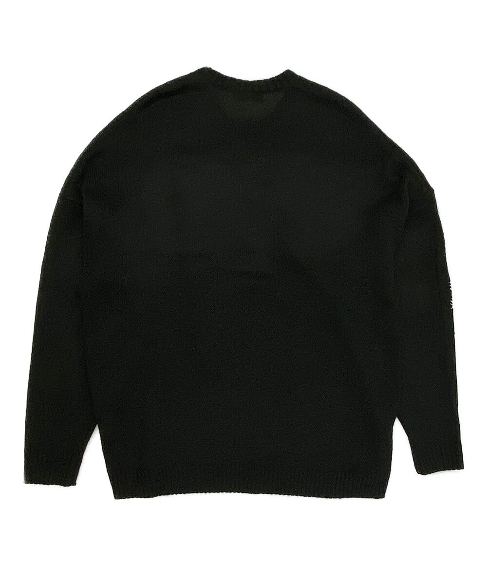 MIRROR9 ミラーナイン 長袖ロゴニット レディース SIZE L