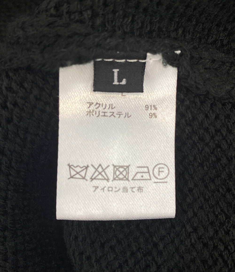 MIRROR9 ミラーナイン 長袖ロゴニット レディース SIZE L