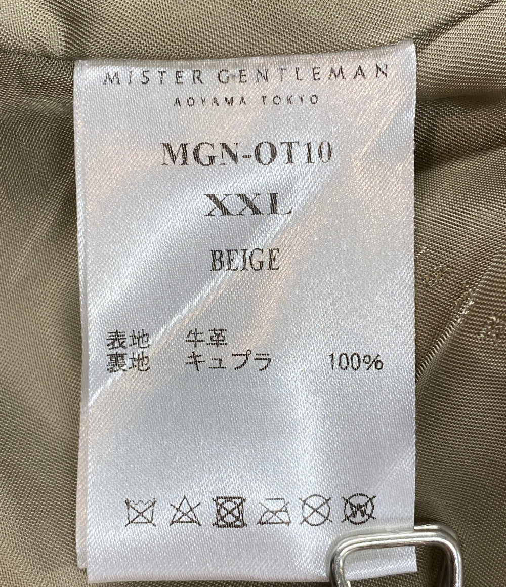 ミスタージェントルマン ライダースジャケット シングルライダース MGN